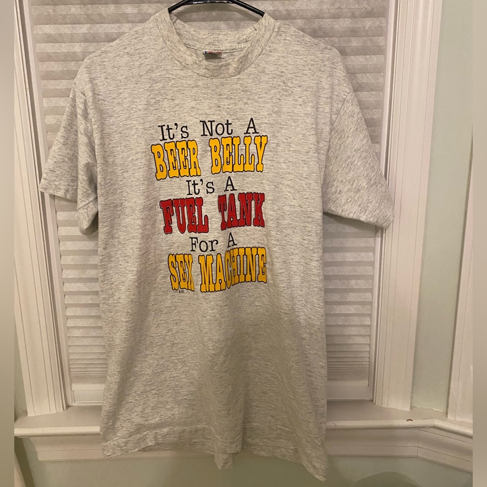 fruit of the loom funny graphic t shirt